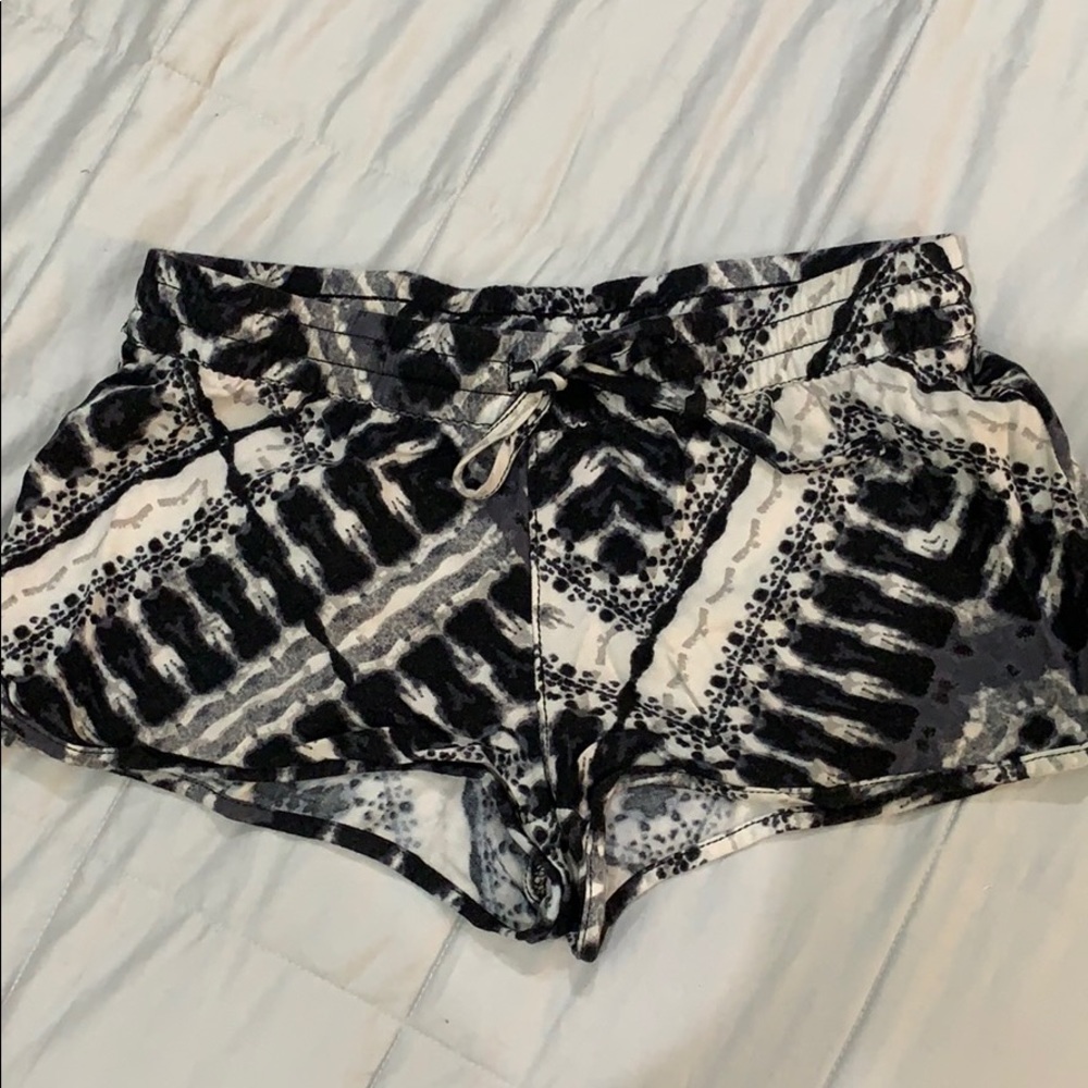 Beachy flowy shorts